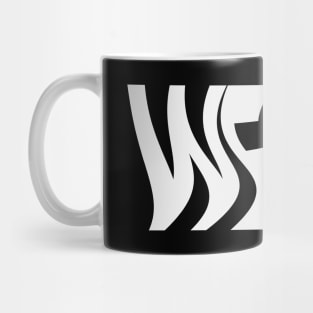 Weird being weird artistic design Mug